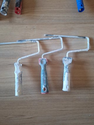 Rodillos y armazones de pintura