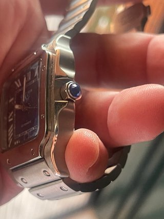 Reloj  Santos Esfera Azul