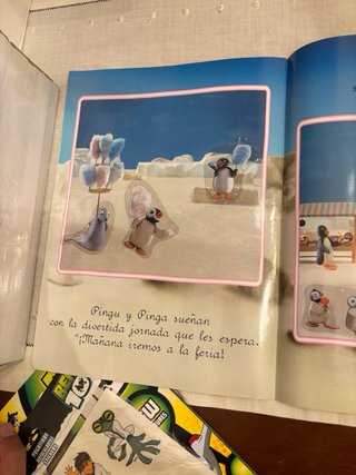 Álbum Pegatinas Pingu Panini Stick & Stack 49