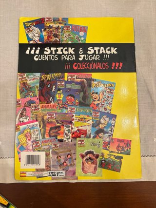 Álbum Pegatinas Pingu Panini Stick & Stack 49