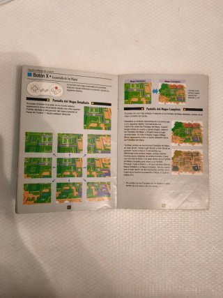 Instrucciones originales Zelda Super Nintendo