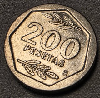 200 Pesetas España Juan Carlos I 1987