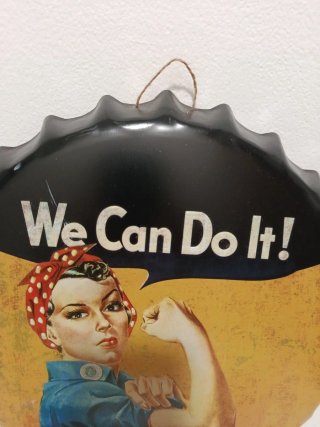 Chapa Vintage We Can Do It!
