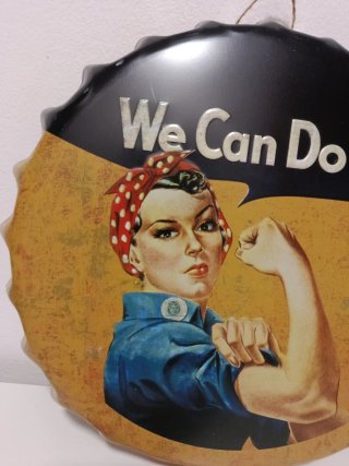Chapa Vintage We Can Do It!