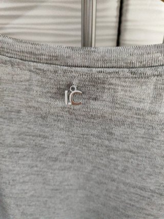 Camiseta plateada Lola Casademunt talla L
