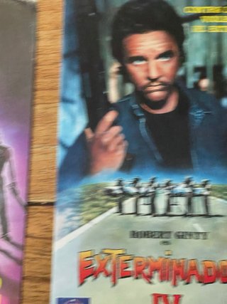 9 Carátulas VHS Cine Vintage Años 80