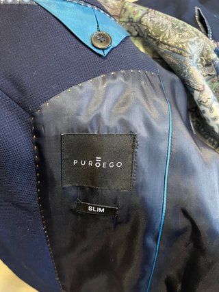 Americana y Pantalón Puroego Azul Talla M