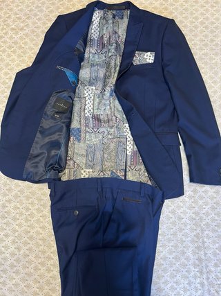 Americana y Pantalón Puroego Azul Talla M