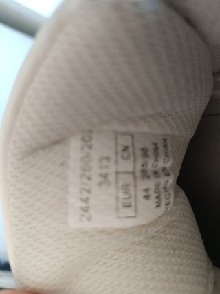Zapatillas Bershka Talla 44 Negras y Blancas