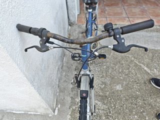 Bicicleta azul