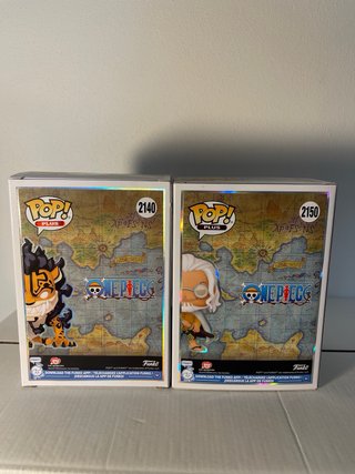Funko Pop! One Piece Rob Lucci & Silvers Rayleigh