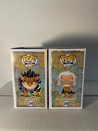 Funko Pop! One Piece Rob Lucci & Silvers Rayleigh