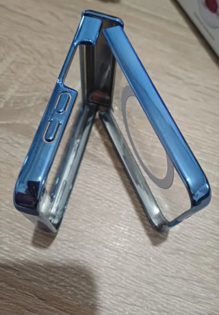 Funda Flip Z 5 Transparente Azul