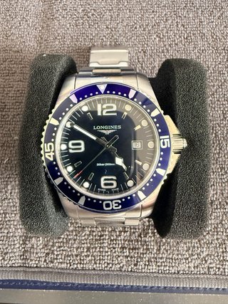 Longines Hydroconquest Cuarzo Plata
