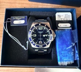 Longines Hydroconquest Cuarzo Plata