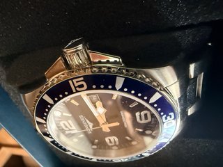 Longines Hydroconquest Cuarzo Plata