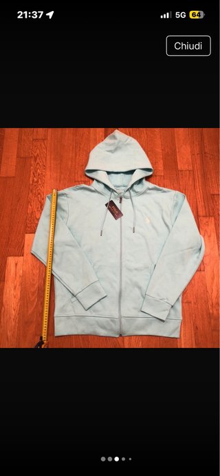 Felpa Ralph Lauren Azzurra