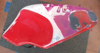 Depósito Gilera Crono 125 con tapones