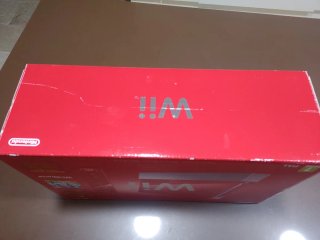 CAJA Nintendo Wii Roja Edición Especial Mario 25th
