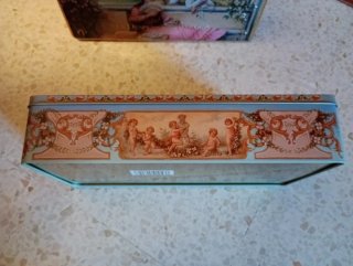 Lotto di 3 Scatole di Latta Decorative Vintage