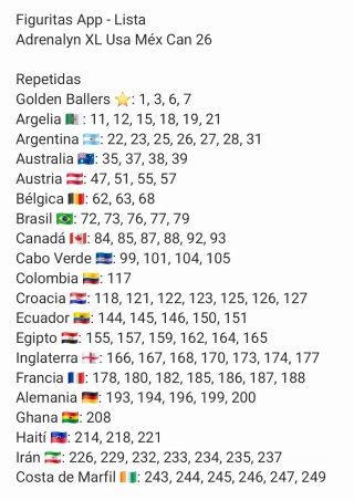 Colección Cromos Adrenalyn XL Mundial FIFA 26