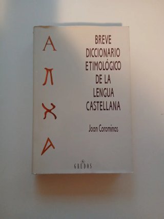 Breve diccionario etimológico de la lengua cast...