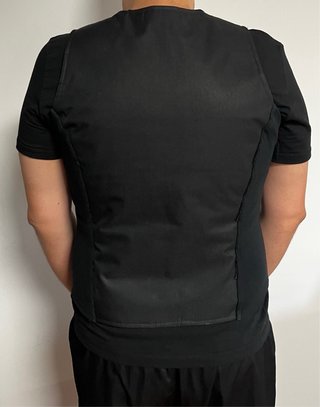 Chaleco SDL Negro con Placas Metálicas