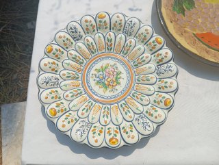Lote 4 piatti in ceramica Talavera vintage Spagna