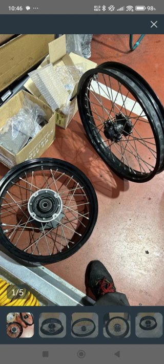Llantas Honda Transalp XL 750
