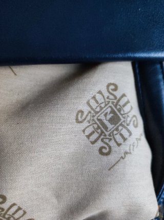 Bolso de mano/hombro azul marino