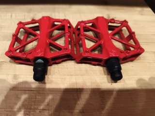 Pedales de Bicicleta Rojos, nuevos a estrenar