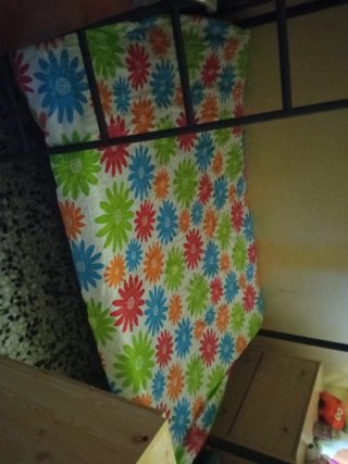 Litera metálica con colchónes y funda