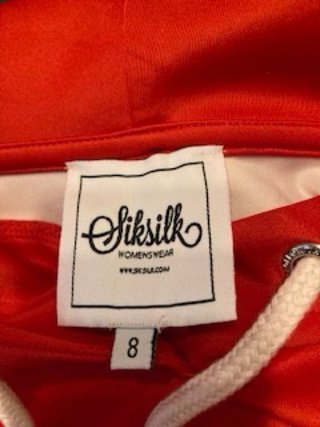 Sudadera SikSilk Roja Chica Talla 8