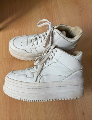 Zapatillas blancas plataforma