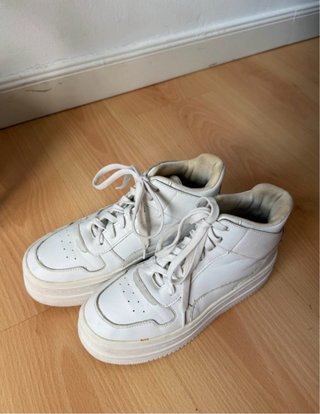 Zapatillas blancas plataforma