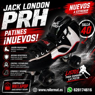 Patines Jack London PRH Talla 40