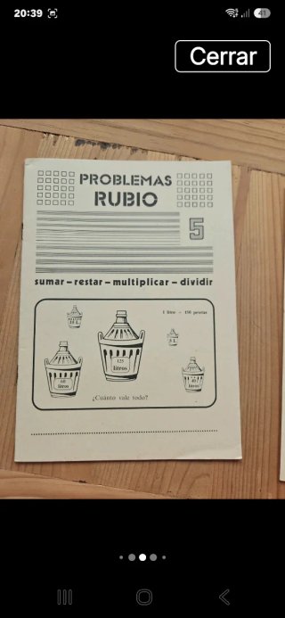 3 Cuadernos Rubio Matemáticas