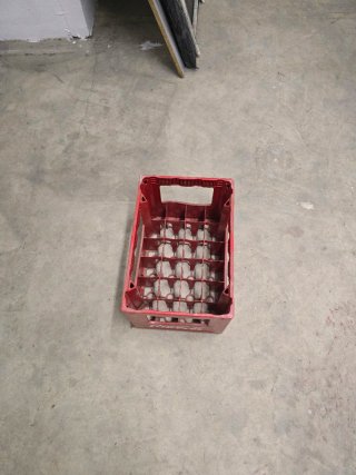 Scatola Coca-Cola Rossa in Plastica