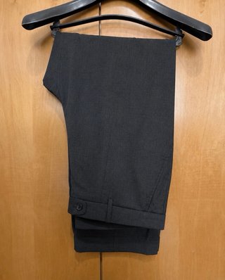 Traje hombre Boston gris marengo, T49. Impecable