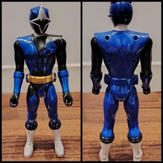 Figura Acción Ranger Azul Power Rangers