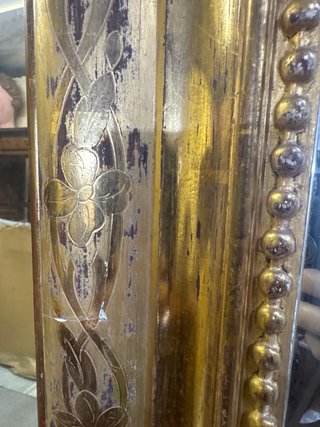 Espejo Francés Antiguo 1850, muy grande