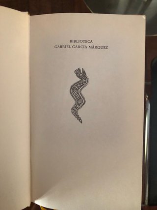 Libro de Gabriel García Márquez