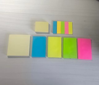 Pack notas adhesivas colores