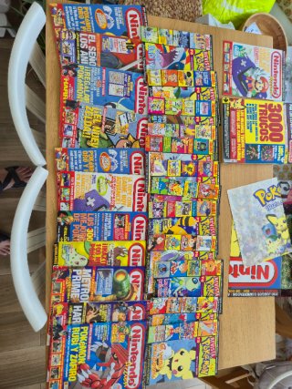 Lote Revistas Nintendo Acción y Revista Pokémon