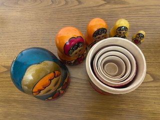 Matrioska Set 5 Pezzi