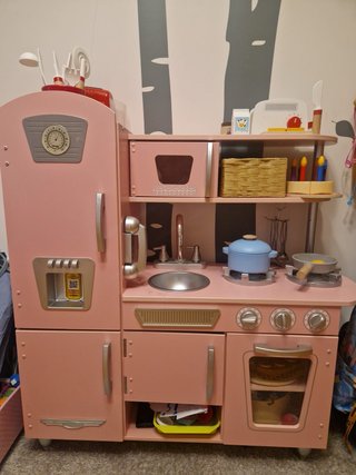 COCINITA MADERA ROSA KIDKRAFT