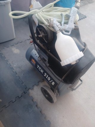 Compresor TCK 210/8 con pistola