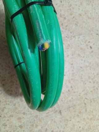 Cable Manguera Libre Halógeno RZ1. 3G-10mm 6m.