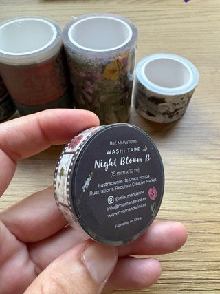 Pack 5 Cintas Washi Tape Decorativas