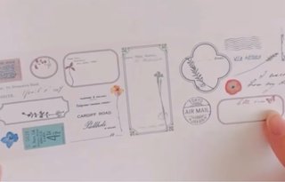 Pack 5 Cintas Washi Tape Decorativas